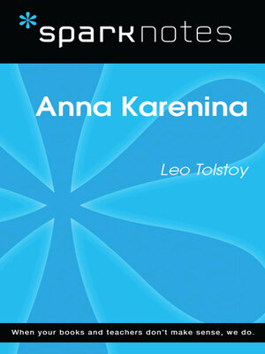 cover image of Anna Karenina (SparkNotes Literature Guide)
